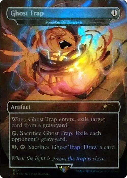 Ghost Trap - Soul-Guide Lantern (Rainbow Foil) [Secret Lair Drop Series] | Game Master's Emporium (The New GME)
