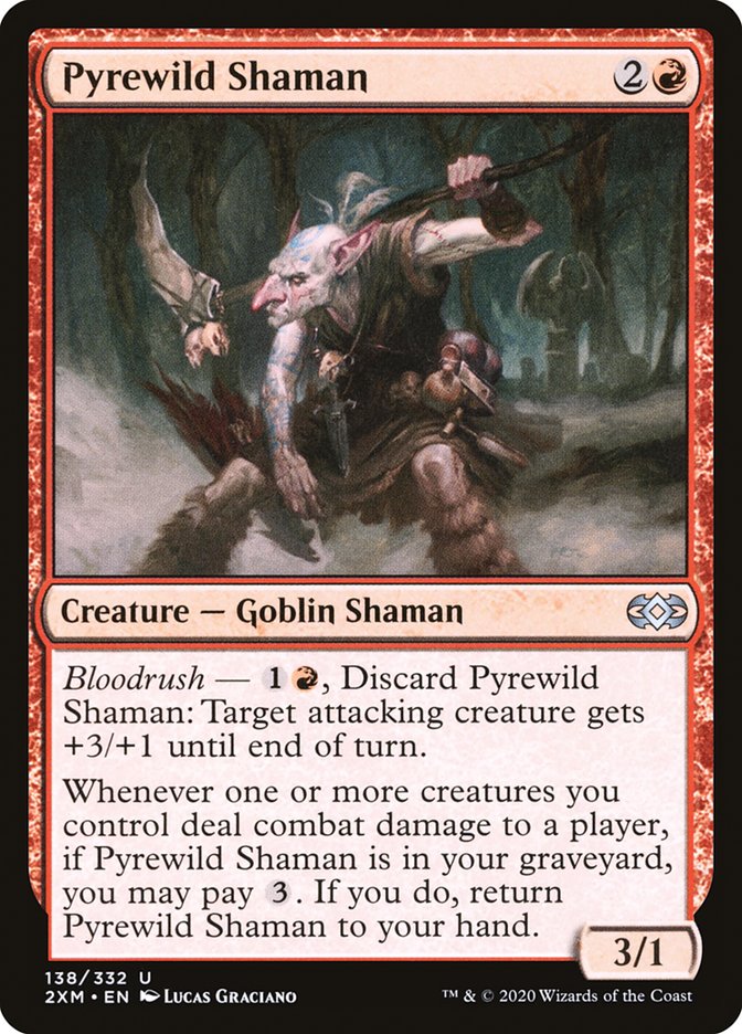 Pyrewild Shaman [Double Masters] | Game Master's Emporium (The New GME)