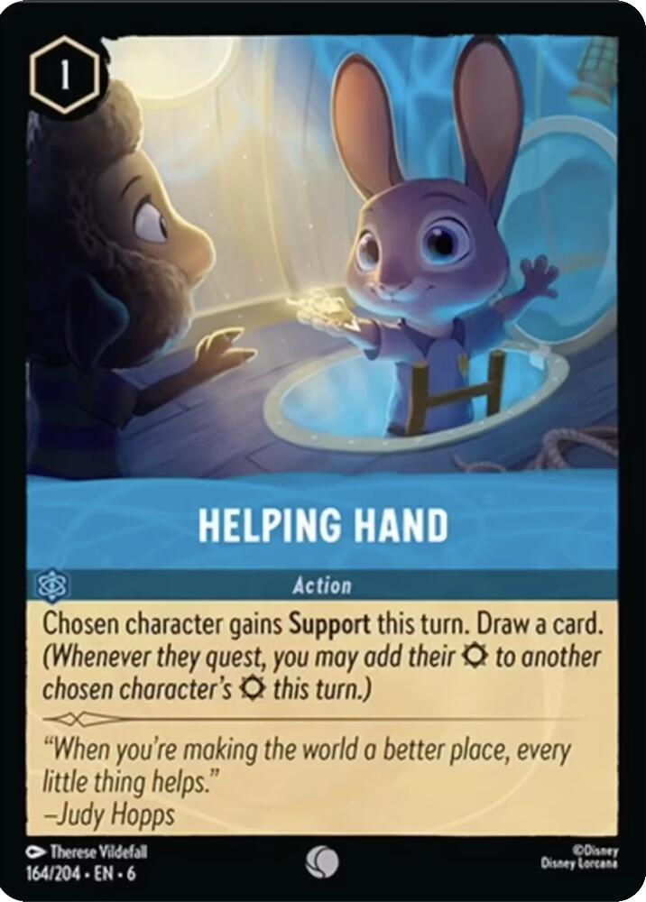 Helping Hand (164/204) [Azurite Sea] | Game Master's Emporium (The New GME)