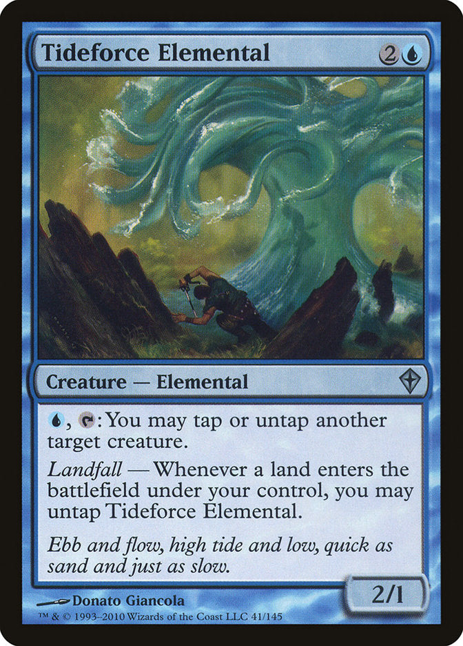 Tideforce Elemental [Worldwake] | Game Master's Emporium (The New GME)