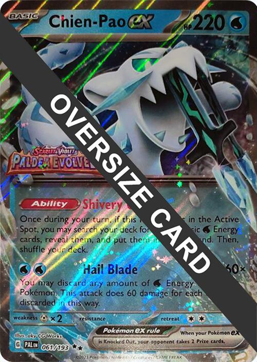 Chien-Pao ex (061/193) (Jumbo) [Scarlet & Violet: Black Star Promos] | Game Master's Emporium (The New GME)