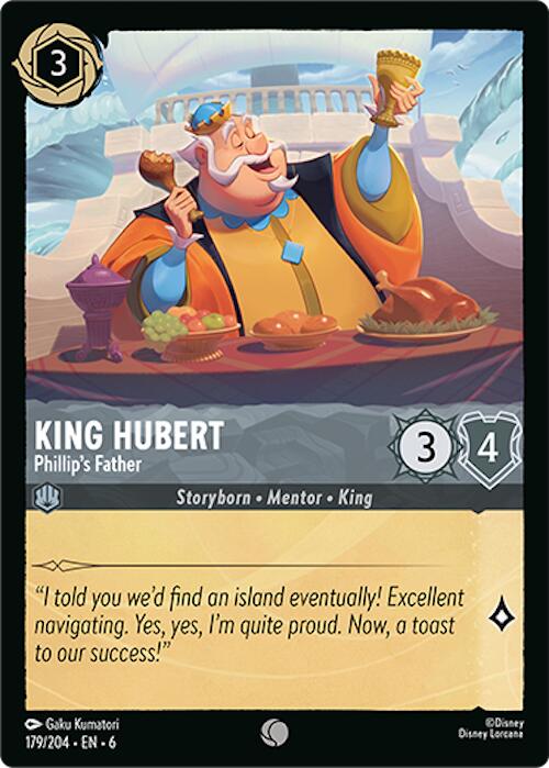 King Hubert - Phillip's Father (179/204) [Azurite Sea] | Game Master's Emporium (The New GME)