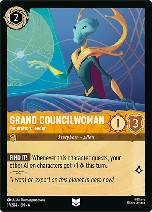 Grand Councilwoman - Federation Leader (17/204) [Azurite Sea] | Game Master's Emporium (The New GME)