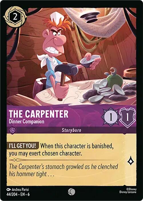 The Carpenter - Dinner Companion (44/204) [Azurite Sea] | Game Master's Emporium (The New GME)