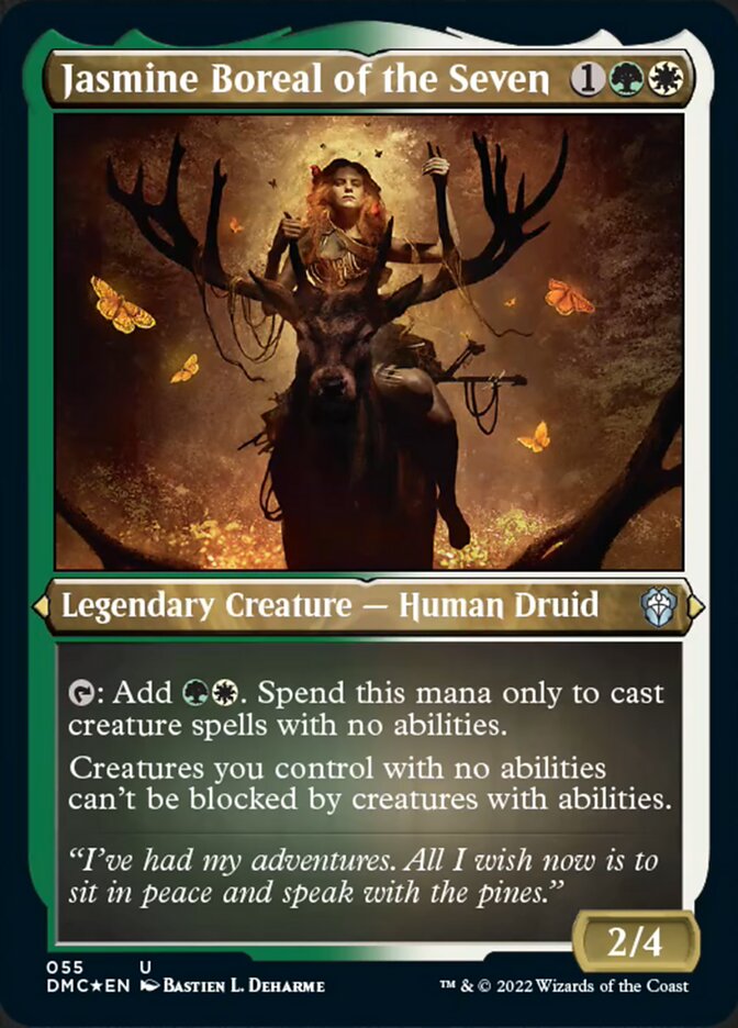 Jasmine Boreal of the Seven (Foil Etched) [Dominaria United Commander] | Game Master's Emporium (The New GME)
