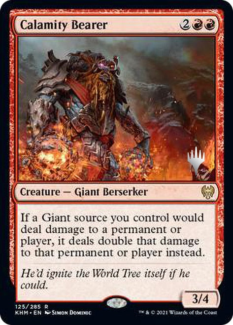 Calamity Bearer (Promo Pack) [Kaldheim Promos] | Game Master's Emporium (The New GME)