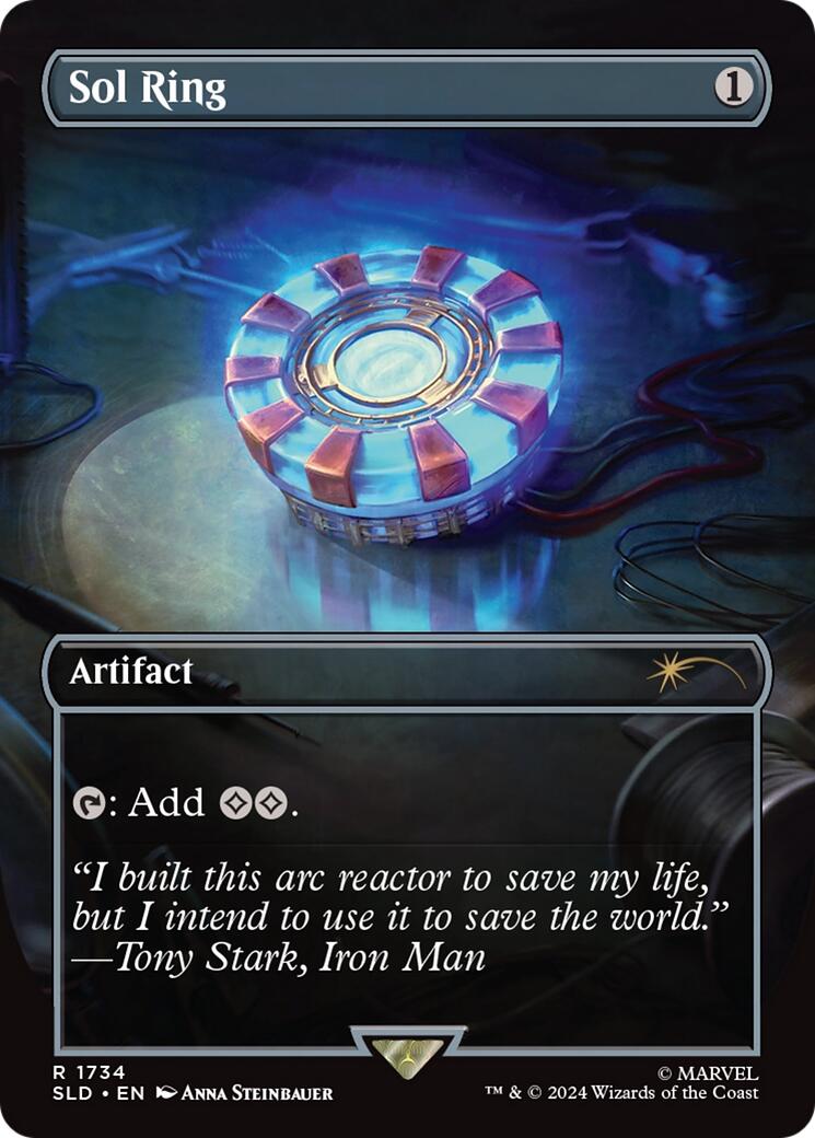Sol Ring (1734) (Rainbow Foil) [Secret Lair Drop Series] | Game Master's Emporium (The New GME)