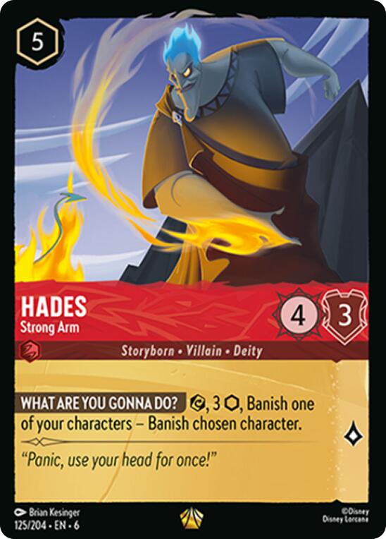 Hades - Strong Arm (125/204) [Azurite Sea] | Game Master's Emporium (The New GME)