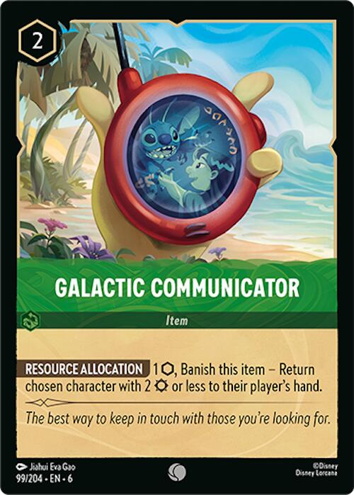 Galactic Communicator (99/204) [Azurite Sea] | Game Master's Emporium (The New GME)
