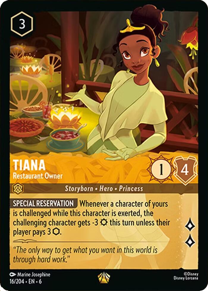 Tiana - Restaurant Owner (16/204) [Azurite Sea] | Game Master's Emporium (The New GME)