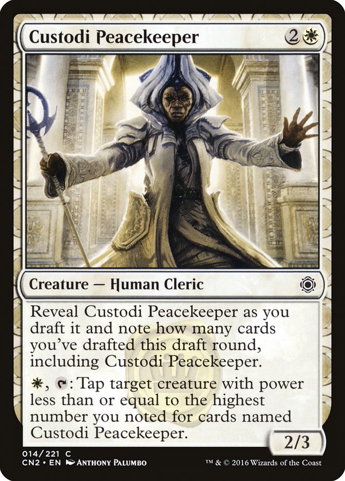 Custodi Peacekeeper [Conspiracy: Take the Crown] | Game Master's Emporium (The New GME)