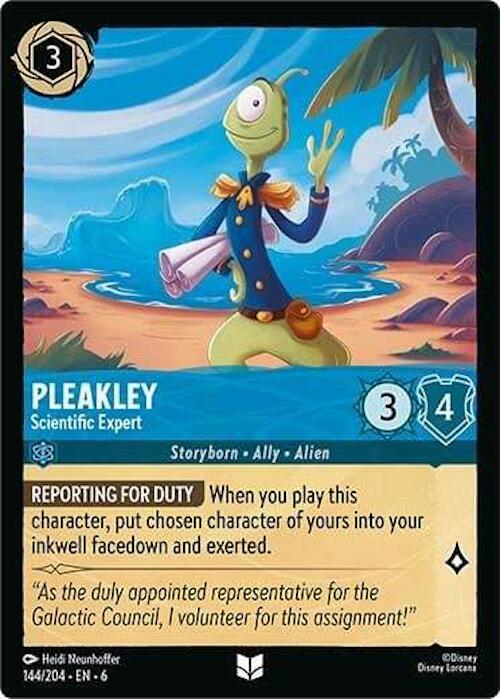 Pleakley - Scientific Expert (144/204) [Azurite Sea] | Game Master's Emporium (The New GME)