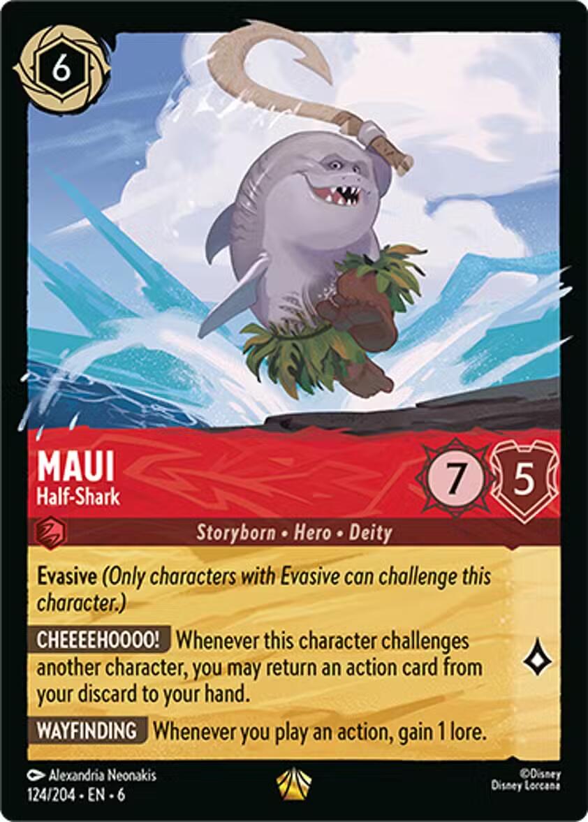Maui - Half-Shark (124/204) [Azurite Sea] | Game Master's Emporium (The New GME)