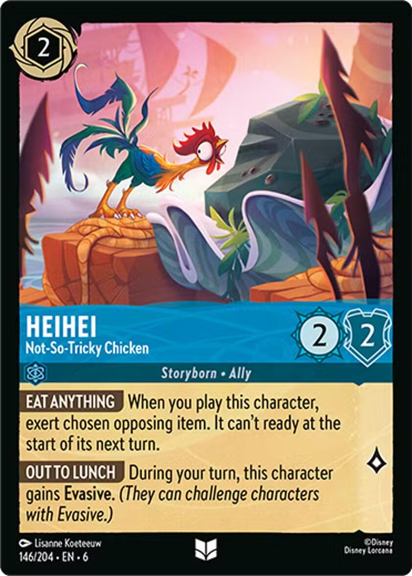 HeiHei - Not-So-Tricky Chicken (146/204) [Azurite Sea] | Game Master's Emporium (The New GME)