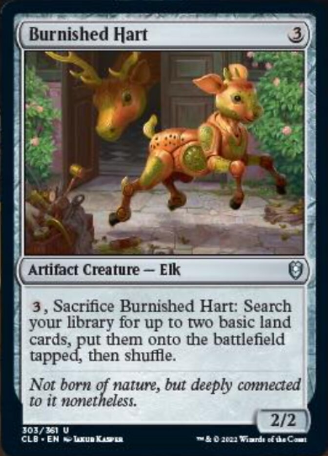 Burnished Hart [Commander Legends: Battle for Baldur's Gate] | Game Master's Emporium (The New GME)
