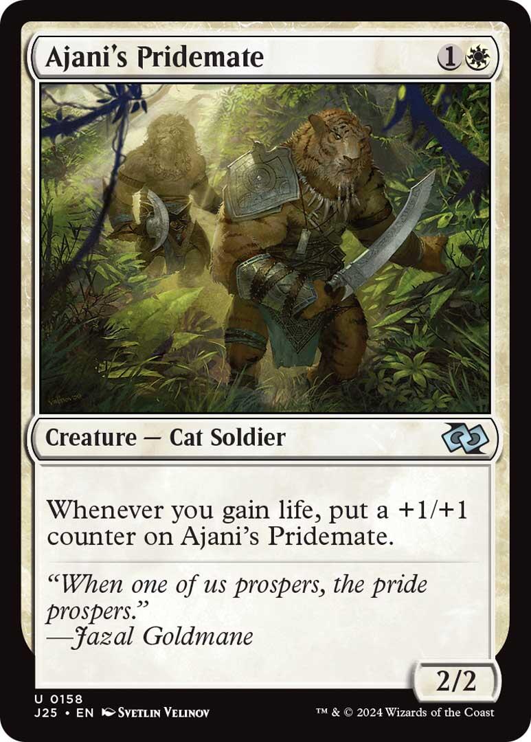 Ajani's Pridemate [Foundations Jumpstart] | Game Master's Emporium (The New GME)