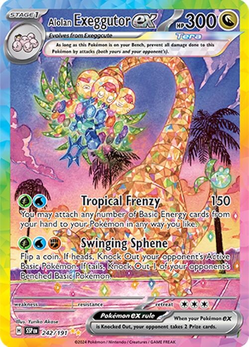 Alolan Exeggutor ex (242/191) [Scarlet & Violet: Surging Sparks] | Game Master's Emporium (The New GME)