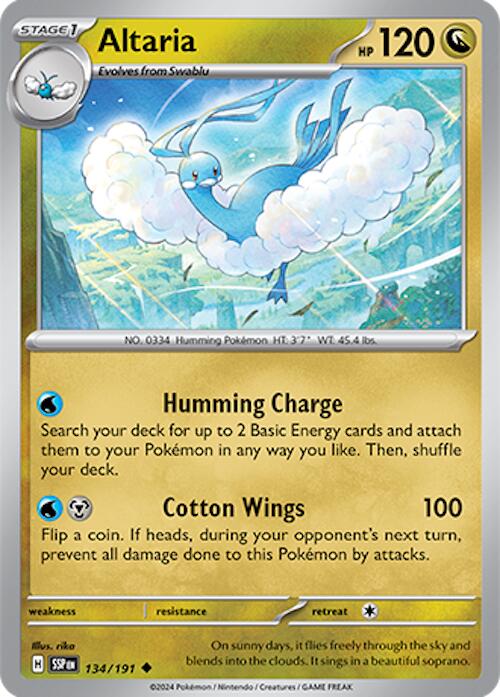 Altaria (134/191) [Scarlet & Violet: Surging Sparks] | Game Master's Emporium (The New GME)