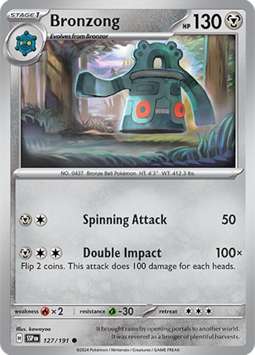 Bronzong (127/191) [Scarlet & Violet: Surging Sparks] | Game Master's Emporium (The New GME)