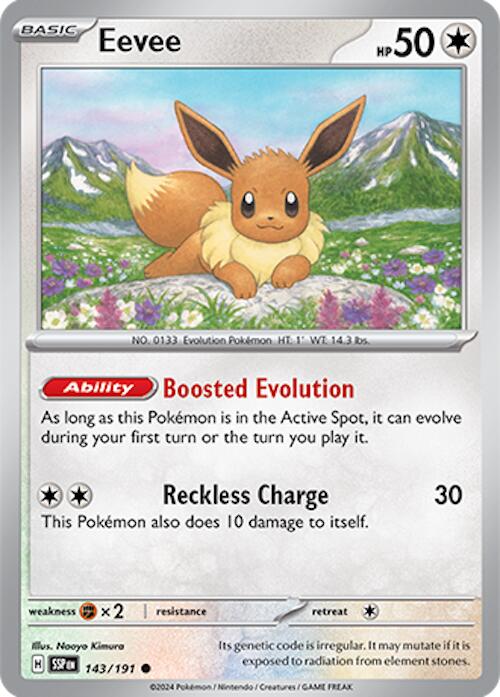 Eevee (143/191) [Scarlet & Violet: Surging Sparks] | Game Master's Emporium (The New GME)