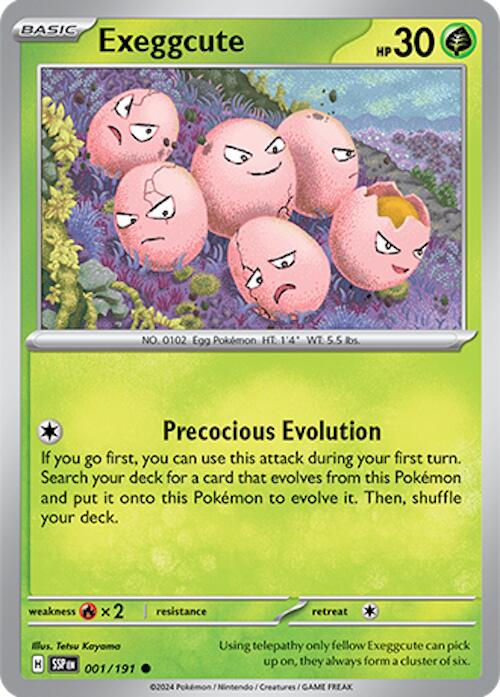 Exeggcute (001/191) [Scarlet & Violet: Surging Sparks] | Game Master's Emporium (The New GME)