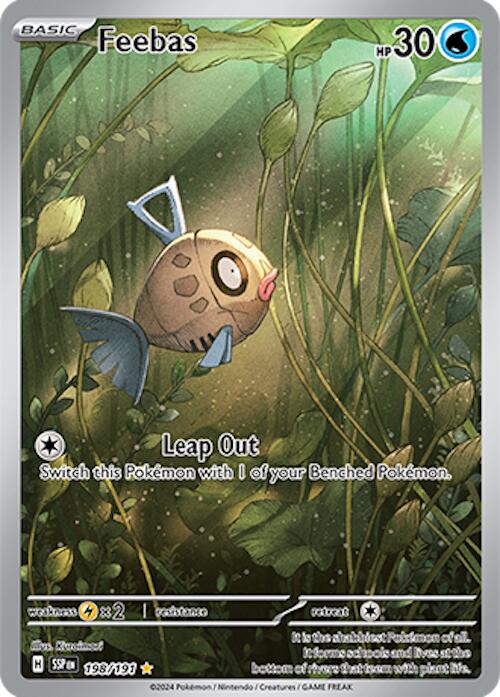 Feebas (198/191) [Scarlet & Violet: Surging Sparks] | Game Master's Emporium (The New GME)