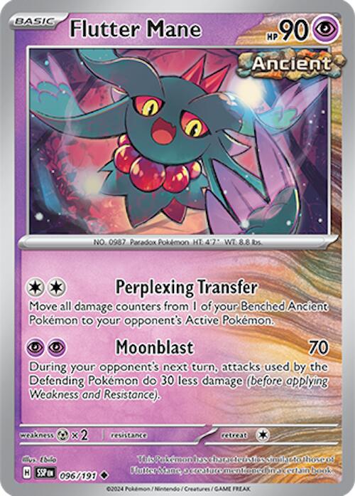 Flutter Mane (096/191) [Scarlet & Violet: Surging Sparks] | Game Master's Emporium (The New GME)