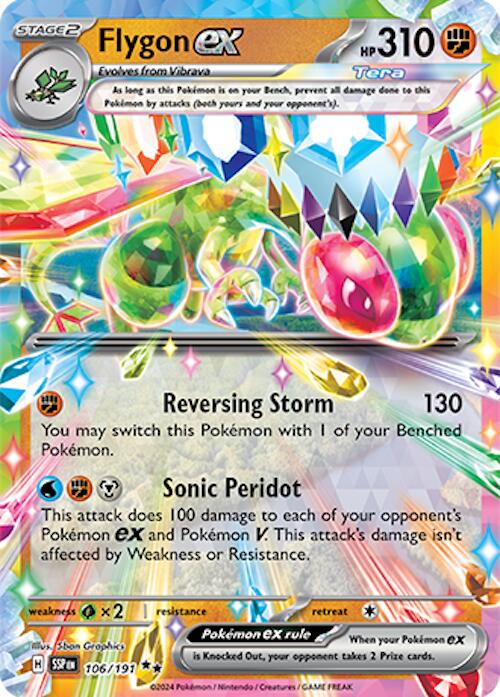 Flygon ex (106/191) [Scarlet & Violet: Surging Sparks] | Game Master's Emporium (The New GME)