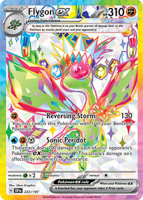 Flygon ex (222/191) [Scarlet & Violet: Surging Sparks] | Game Master's Emporium (The New GME)