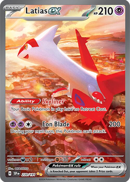 Latias ex (239/191) [Scarlet & Violet: Surging Sparks] | Game Master's Emporium (The New GME)