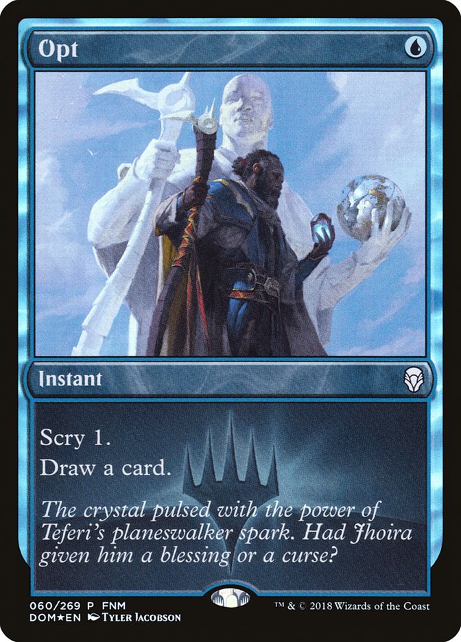 Opt (FNM) [Dominaria Promos] | Game Master's Emporium (The New GME)