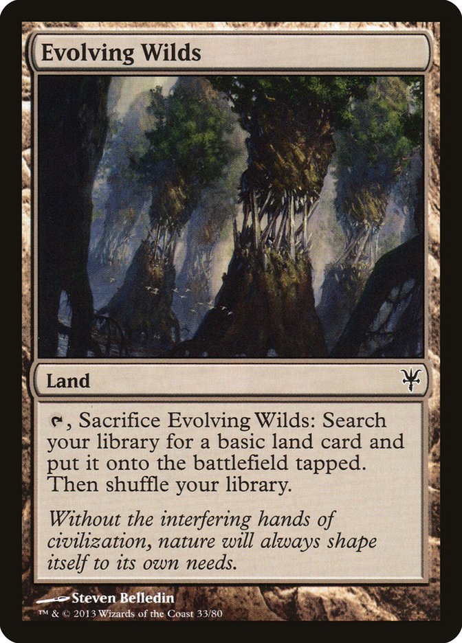 Evolving Wilds [Duel Decks: Sorin vs. Tibalt] | Game Master's Emporium (The New GME)