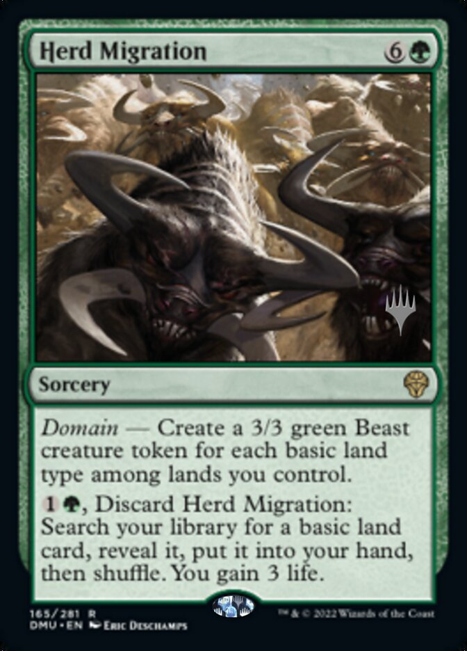 Herd Migration (Promo Pack) [Dominaria United Promos] | Game Master's Emporium (The New GME)