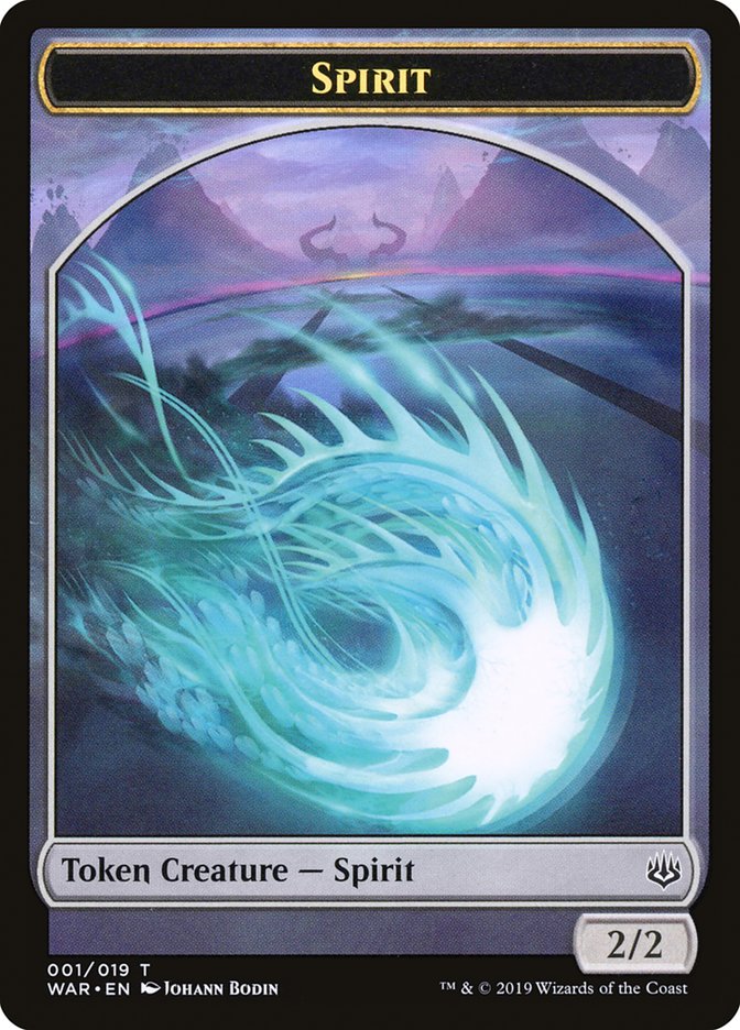 Spirit Token [War of the Spark Tokens] | Game Master's Emporium (The New GME)
