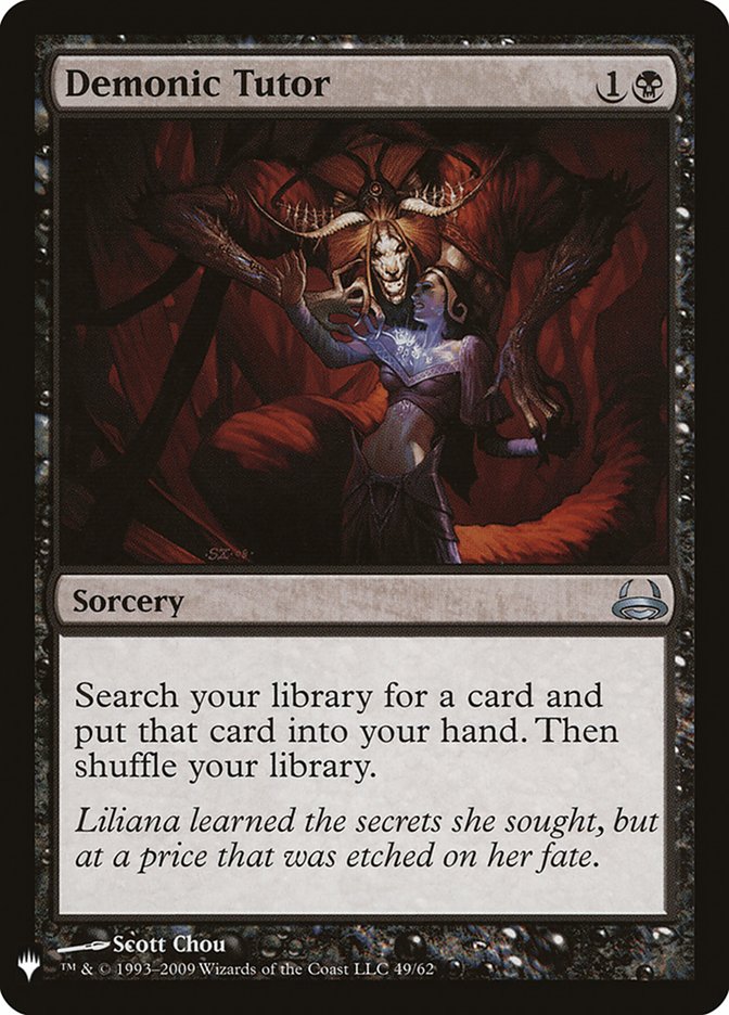 Demonic Tutor [Mystery Booster] | Game Master's Emporium (The New GME)
