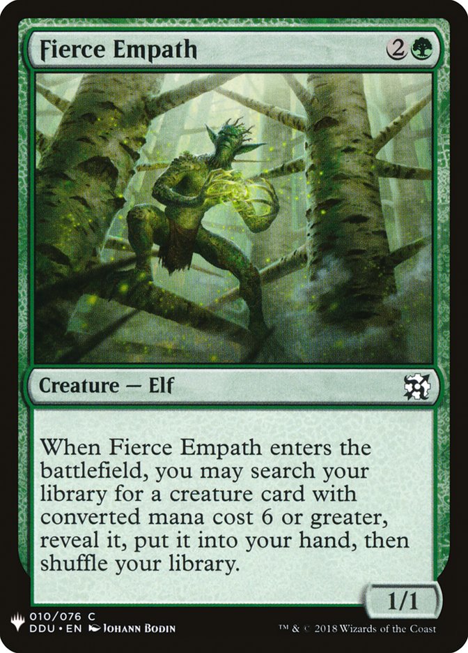 Fierce Empath [Mystery Booster] | Game Master's Emporium (The New GME)