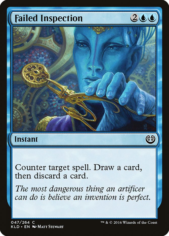 Failed Inspection [Kaladesh] | Game Master's Emporium (The New GME)