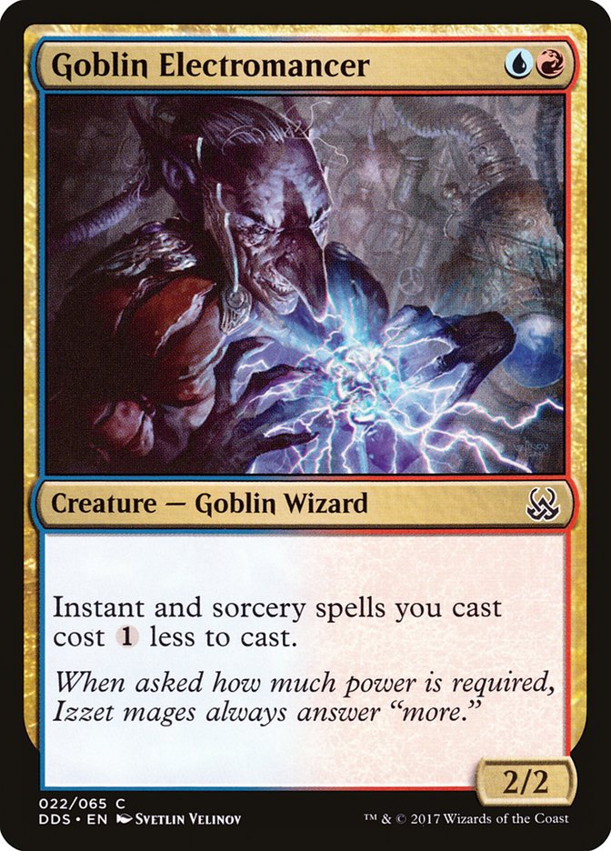Goblin Electromancer [Duel Decks: Mind vs. Might] | Game Master's Emporium (The New GME)
