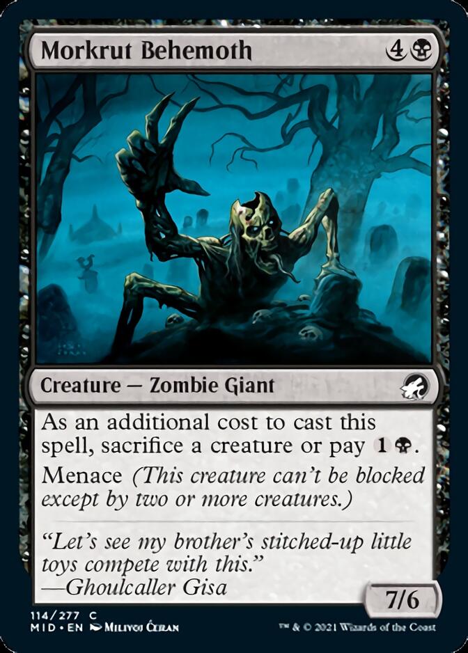 Morkrut Behemoth [Innistrad: Midnight Hunt] | Game Master's Emporium (The New GME)