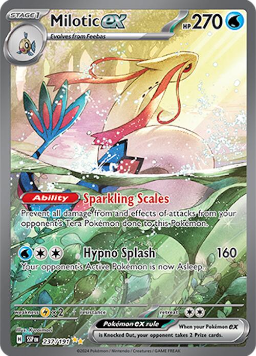 Milotic ex (237/191) [Scarlet & Violet: Surging Sparks] | Game Master's Emporium (The New GME)