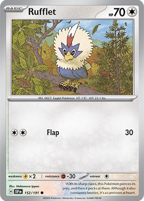 Rufflet (152/191) [Scarlet & Violet: Surging Sparks] | Game Master's Emporium (The New GME)