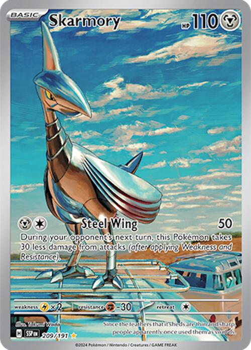 Skarmory (209/191) [Scarlet & Violet: Surging Sparks] | Game Master's Emporium (The New GME)