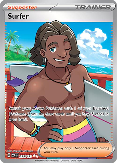 Surfer (235/191) [Scarlet & Violet: Surging Sparks] | Game Master's Emporium (The New GME)