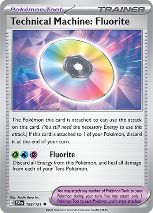 Technical Machine: Fluorite (188/191) [Scarlet & Violet: Surging Sparks] | Game Master's Emporium (The New GME)