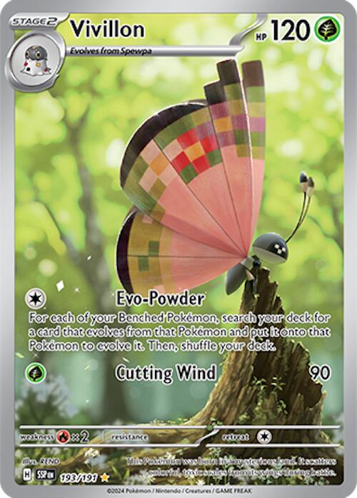 Vivillon (193/191) [Scarlet & Violet: Surging Sparks] | Game Master's Emporium (The New GME)