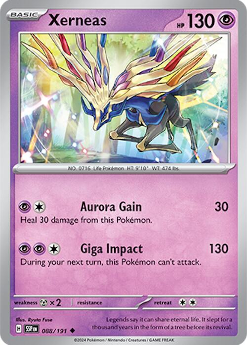 Xerneas (088/191) [Scarlet & Violet: Surging Sparks] | Game Master's Emporium (The New GME)