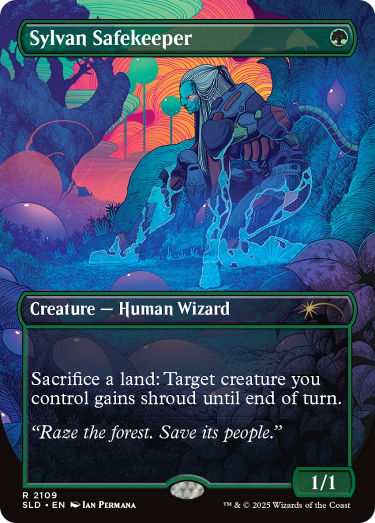 Sylvan Safekeeper (Galaxy Foil) [Secret Lair Drop Series] | Game Master's Emporium (The New GME)