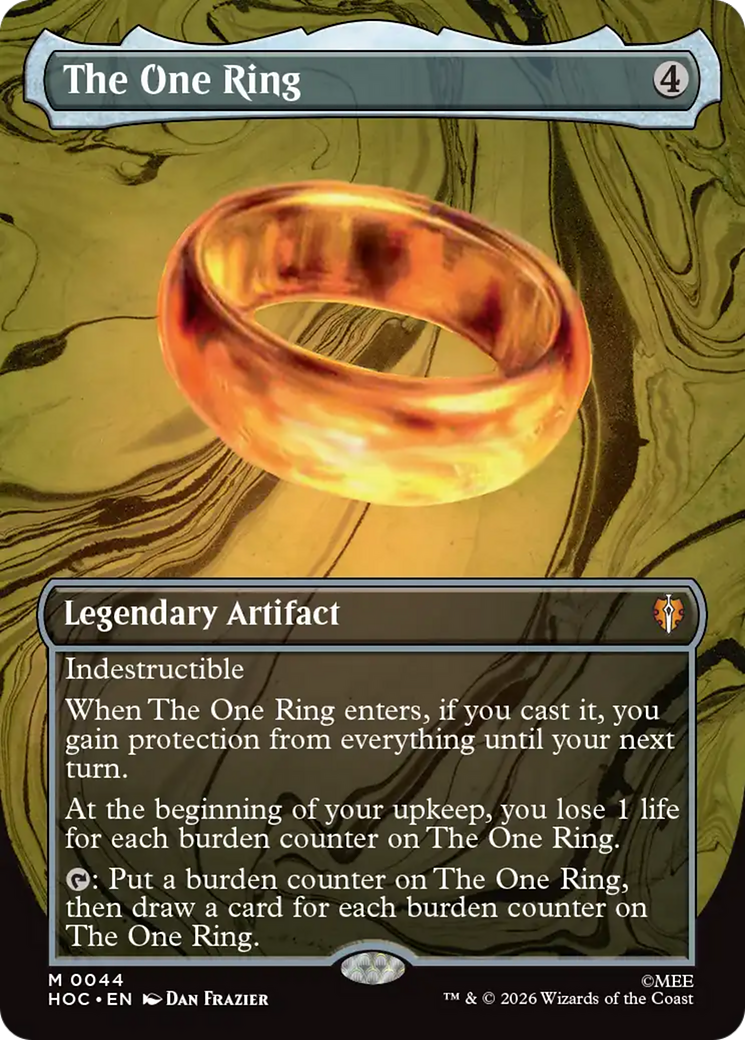 The One Ring (Borderless) [The Hobbit] | Game Master's Emporium (The New GME)