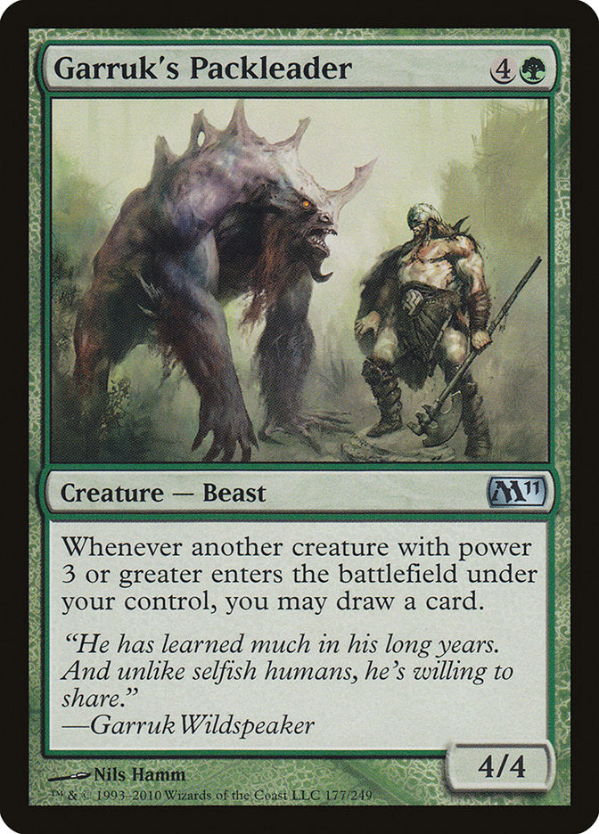 Garruk's Packleader [Magic 2011] | Game Master's Emporium (The New GME)