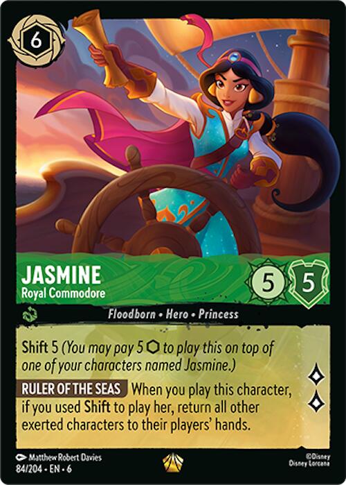 Jasmine - Royal Commodore (84/204) [Azurite Sea] | Game Master's Emporium (The New GME)